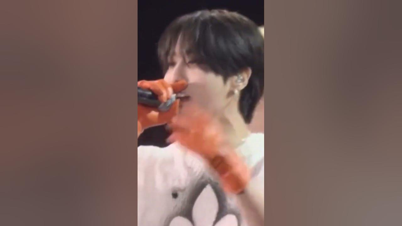 han slaying in their topline performance in gcf while covering hyunjin's part🔥 #hanjisung #straykids
