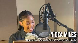 N'Dea Miles records POWERFUL by Simon & Schuster Audio 25 views 3 weeks ago 50 seconds