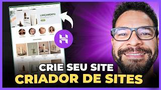 Como Criar Um Site no Criador de Sites Hostinger com IA + Templates – Passo a Passo Completo.