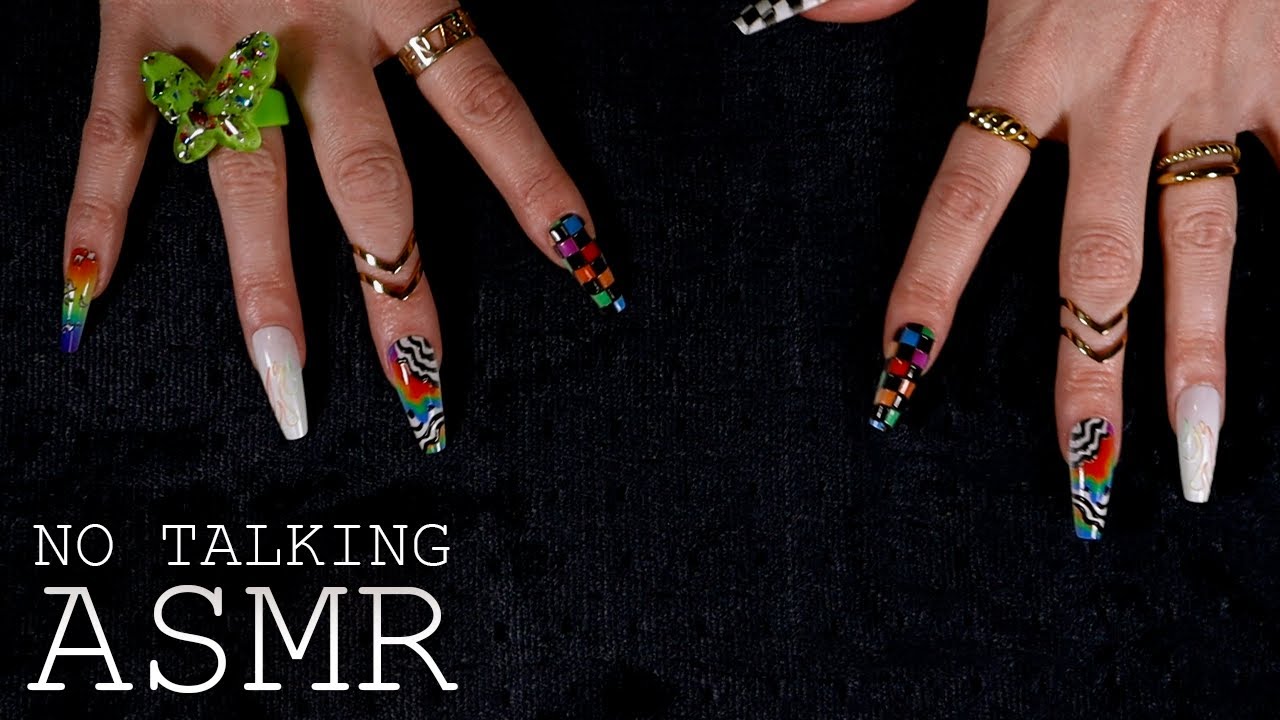 ASMR 1h of Blanket Scratching/Tracing (🎧 NO TALKING | fabric sounds)