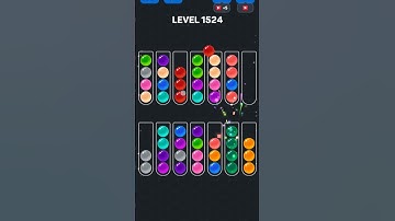 Ball Sort Puzzle nível 1524 #games #androidgameszone #gaming #colors #puzzle #pop #level #automobile