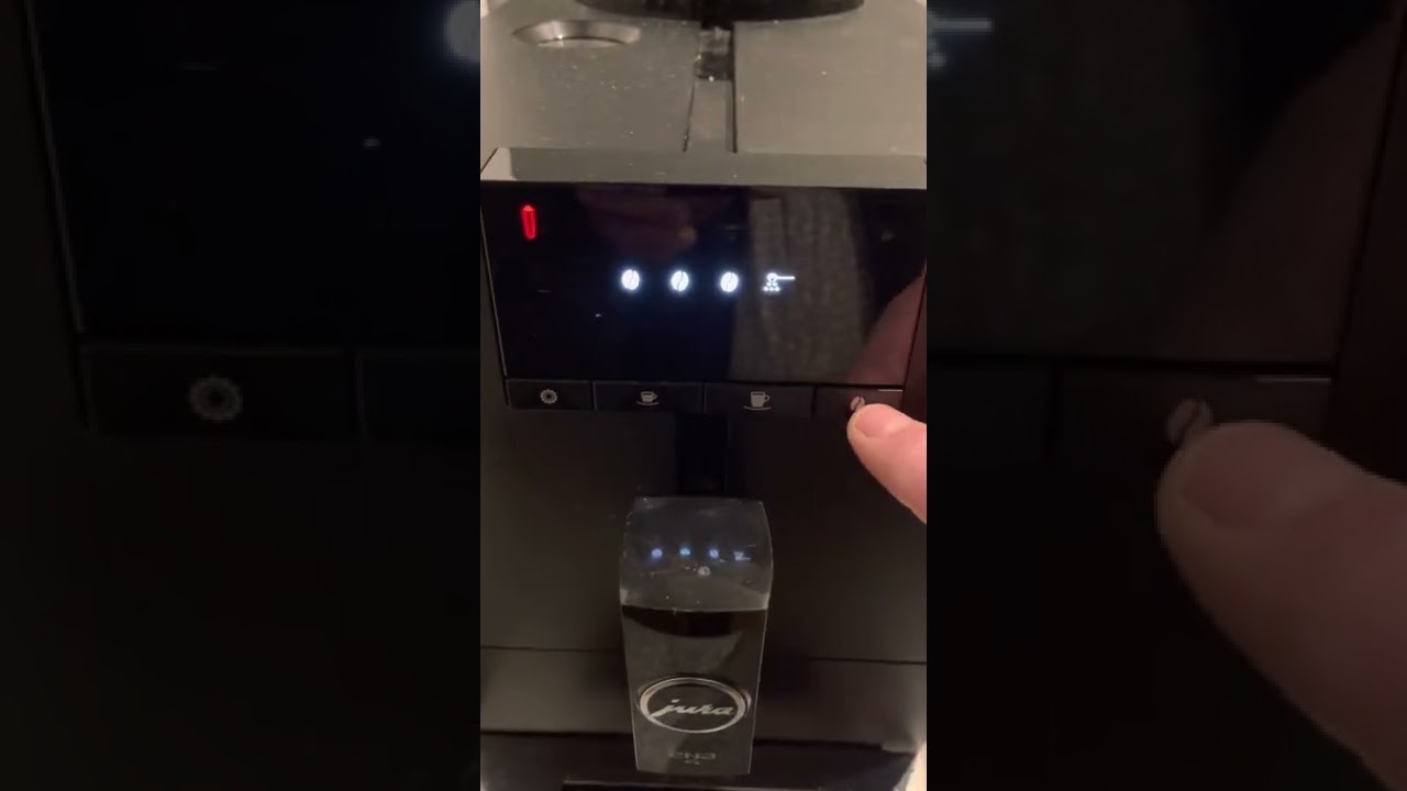 Jura ENA 4 waterfilter activeren/de-activeren