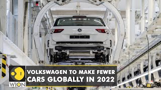 German carmaker Volkswagen to make fewer cars globally in 2022 amid global chip shortage | WION screenshot 5