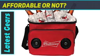 Budweiser Soft Cooler Bag with Bluetooth Speakers - Ultimate Outdoor Companion! screenshot 4