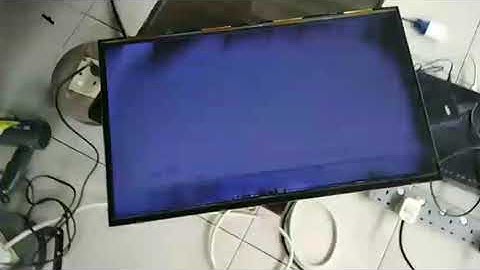 AOC computer monitor white screen repair - or not very simple