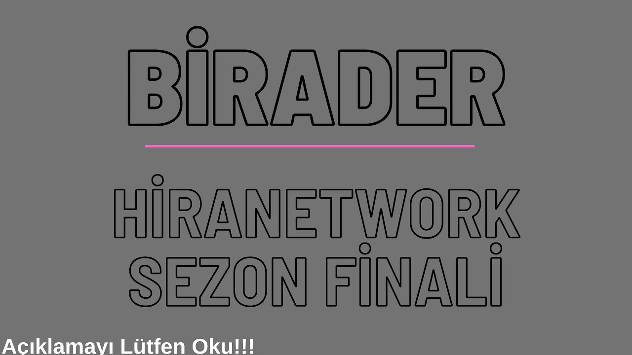 Hiranetwork K75 Kesme + Orman Önü Alma  #sezonfinali