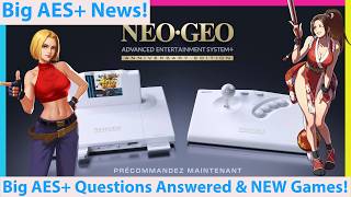 New Plaion Neo Geo AES+ Details Confirmed! November Revamped Read Description