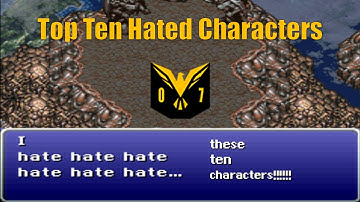 Top Ten Hated Video Game Characters