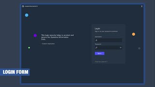How to Create a Dark Login Form Design Using VB.Net