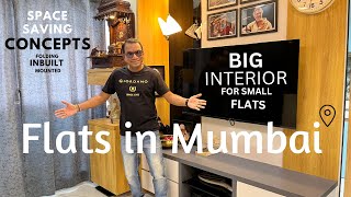 Perfect & Space saving interiors for small flats in Mumbai.