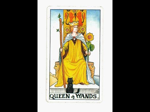 ความหมายของ (Tarot Cards) ราชินีถือไม้เท้า