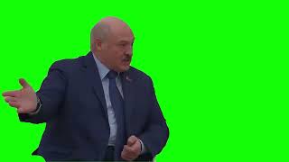 Лукашенко на зелёном фоне "А я сейчас покажу откуда готовилось нападение.."