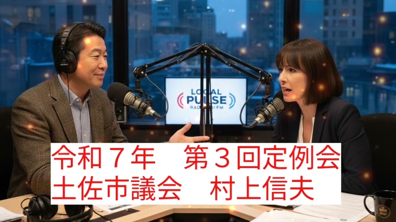 村上信夫【東鴨池産廃焼却施設問題について】音声解説、令和7年第3回定例会土佐市議会一般質問を参照