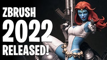 Zbrush 2022 Released - New  Features!