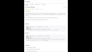 LeetCode #207 | Course Schedule | Topological Sort  | Graph Adjacency List