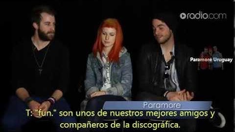 Paramore - KROQ Interview [Subtitulos en Español]