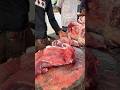 Beef Cutting Skills By Butcher - 1327 #beef #mutton #meat