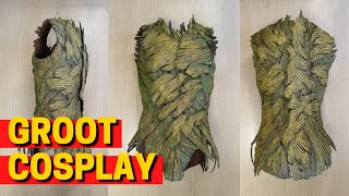 Cosplay Groot from Martin Mart. How to make a Groot. Torso