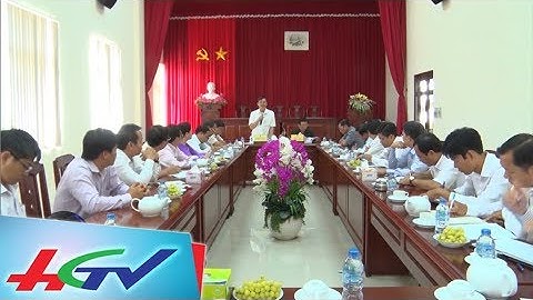Chuẩn bị Hội chợ triển lãm Công – Nông nghiệp và Thương mại | HẬU GIANG XÚC TIẾN ĐẦU TƯ 2017