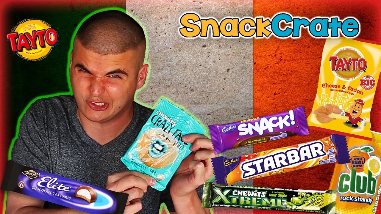 Trying Irish Snacks! Ireland Snack Crate YouTube