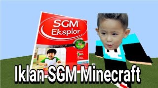 Iklan SGM di Minecraft - MCPE PARODY IKLAN