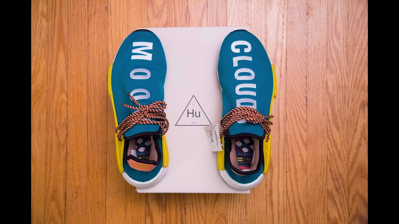 The loudest colour the 4 || Adidas Human Race NMD Trail by Pharrell 'Sun Review - YouTube