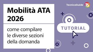 ATA Mobility 2026: How to fill out the application sections