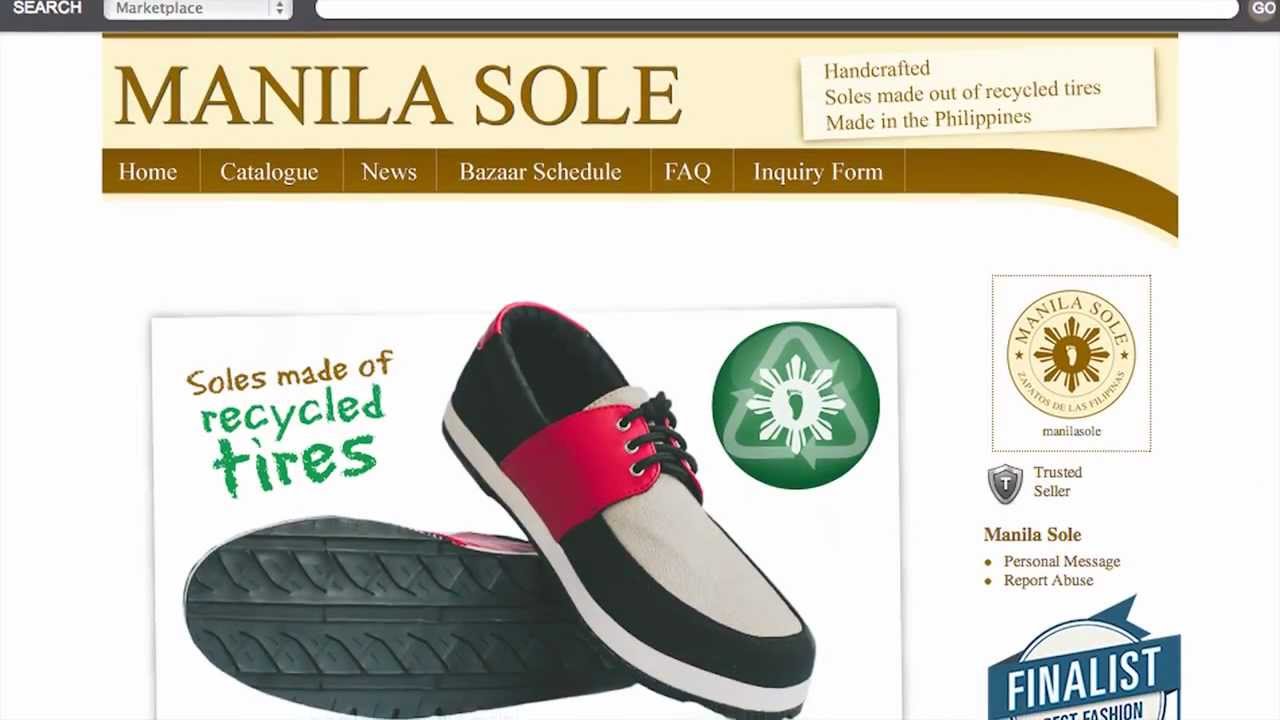 Most Original Fashion Forward Idea - Manila Sole Shoes