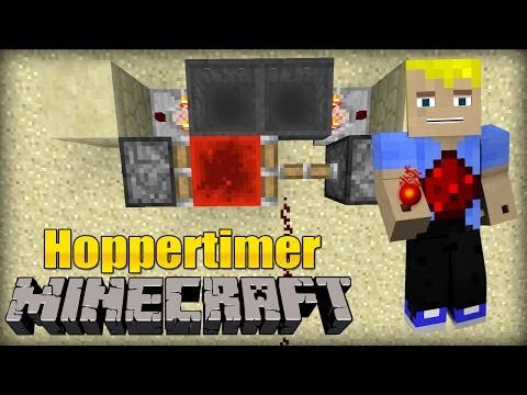 Adjustable Hopper Timer! - Minecraft Redstone Tutorial