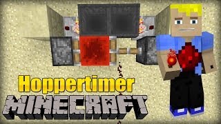 Adjustable Hopper Timer! - Minecraft Redstone Tutorial
