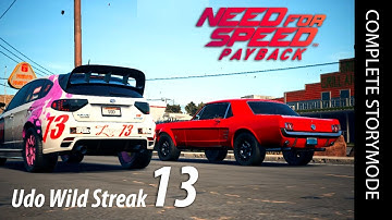 Need For Speed Payback : Udo Wild Streak level 13 - Gameplay - with savefile  - ProsGamerz