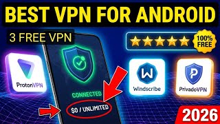 3 Best Free VPNs for Android in 2026 | Free VPN Apps for Android screenshot 5