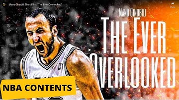 Manu Ginobli a tribute by the San Antonio Spurs