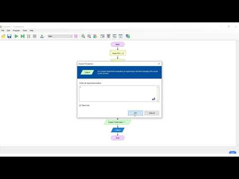 Flowgorithm-Luas dan Keliling Lingkaran | Algoritma dan Bahasa Pemrograman