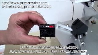 High Precision Semi Auto Flat Labeling Machine
