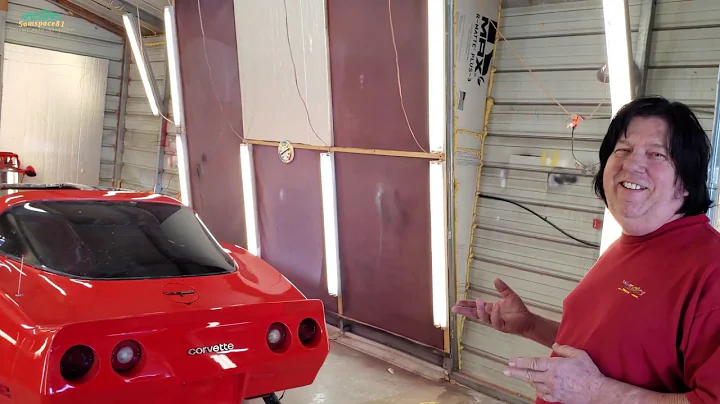 1981 Corvette C3 restoration in progress part 2 Street Machines & breathing apparatus for painting