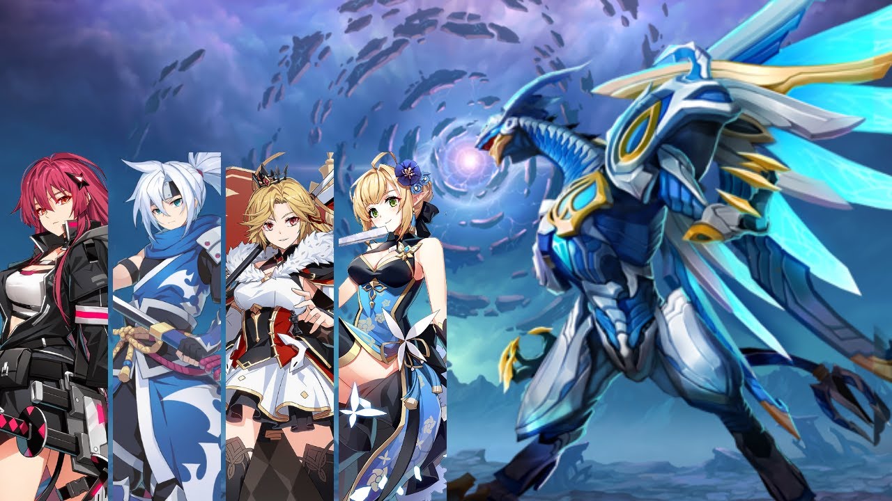 [Grand Chase Dimensional Chaser] World Boss Phase 1 ( Round 3 ) - Elesis Chaser Level 25 ft. Lire