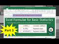 III. Excel Formulae for Relationship &amp; Regression Functions