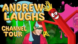 Andrew Laughs - Channel Tour #funny #funnyvideos #positivevibes #reaction #gameplay #story #lol