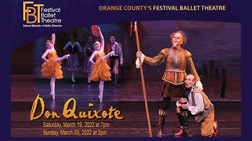 Festival Ballet Theatre Don Quixote Promo Video 2022