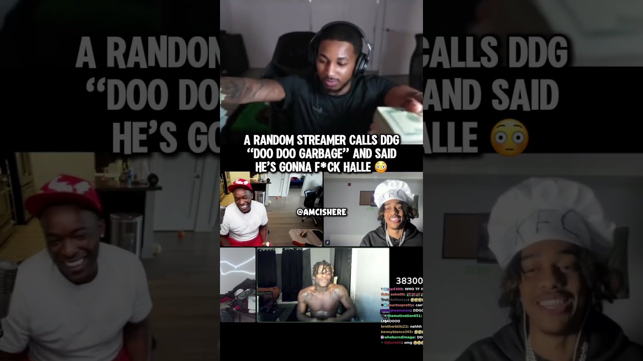 A Random Streamer Calls DDG Doo Garbage And Said He S Gonna F Halle Ddg Pontiacmadeddg