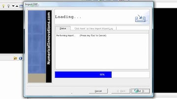 DXF import with de-embed and join checked with FAB 3000