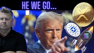 Trump announces ADA XRP Solana Strategic Reserve