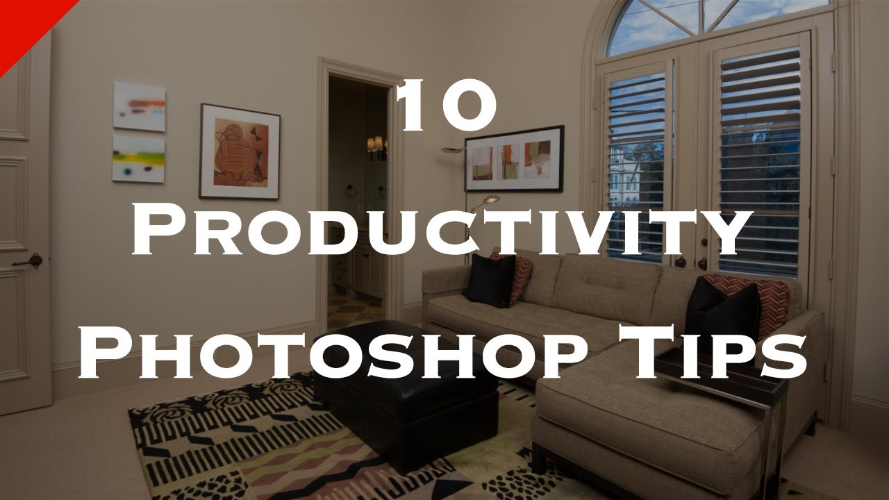 10 Productivity Photoshop Tips - YouTube