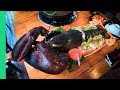 7 POUND LOBSTER FEAST!  (Lobster Tail Sashimi + Lobster Blood Soup???)