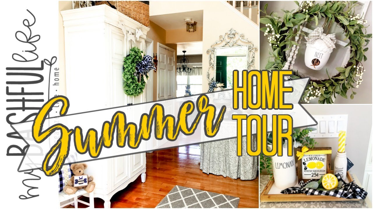 SUMMER HOME TOUR 2020 YouTube