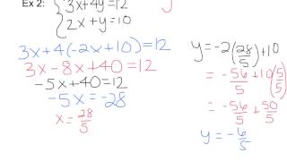 3-2 solving systems algebraically