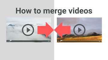 How to merge multiple videos into one video (free)