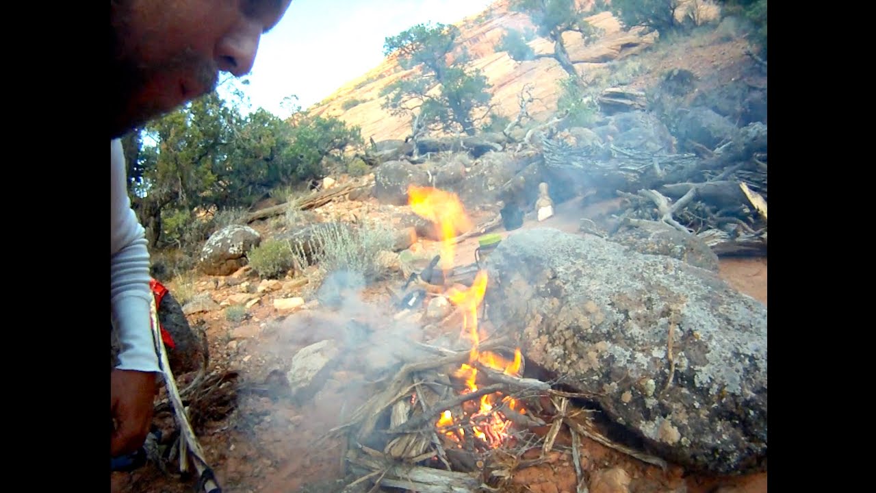 How To Make A Bow Drill Fire YouTube