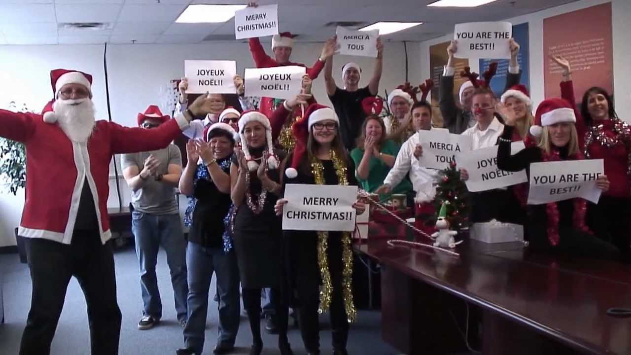 Bombardier Parts Services Xmass Lipdub YouTube